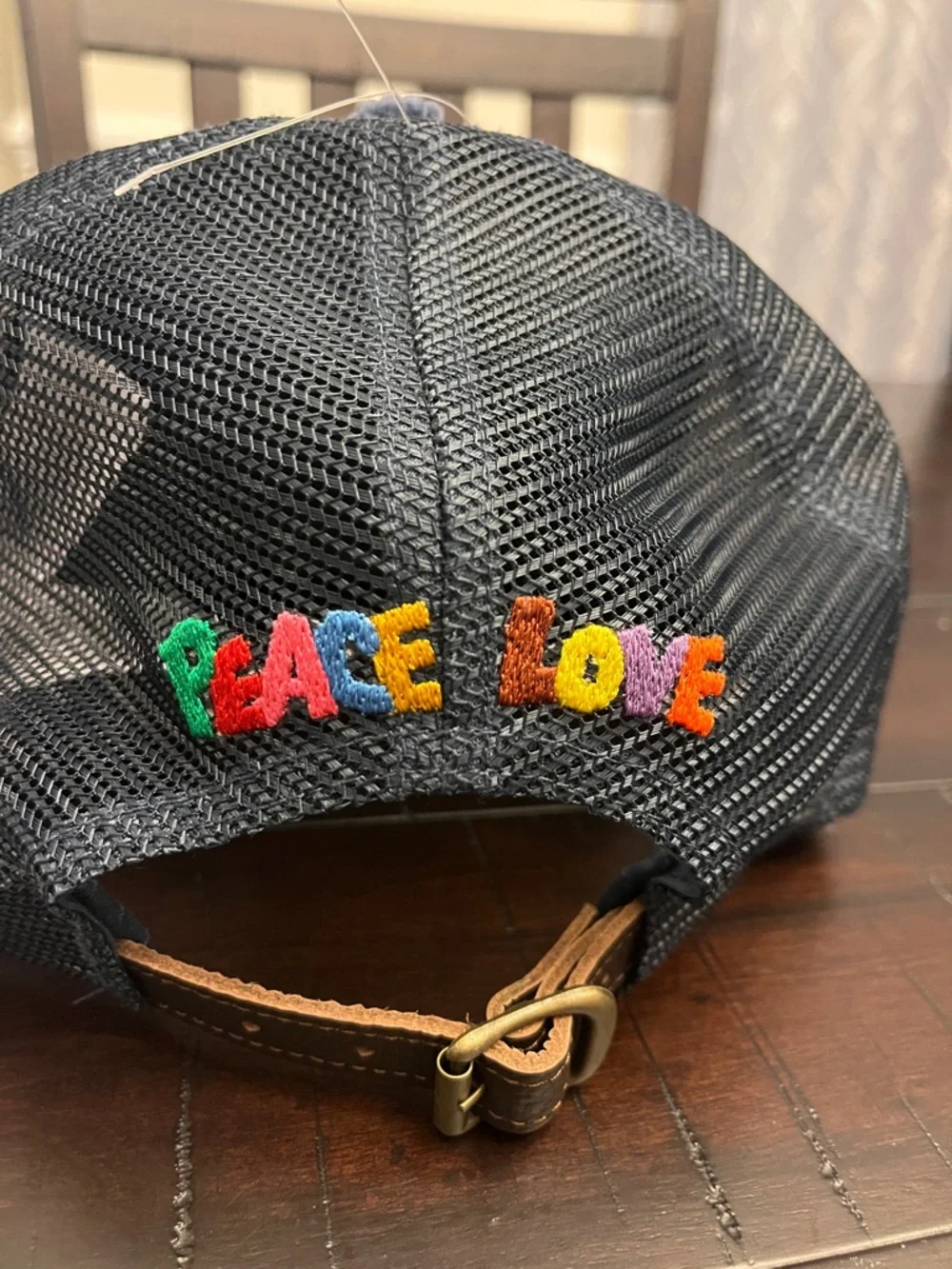 Polo RL Ralph Lauren Peace Love Dove Trucker Hat Cap new One Size